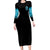 Salty Witch Mermaid Halloween Long Sleeve Bodycon Dress - Wonder Print Shop