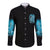 Salty Witch Mermaid Halloween Long Sleeve Button Shirt - Wonder Print Shop