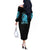 Salty Witch Mermaid Halloween Off The Shoulder Long Sleeve Dress - Wonder Print Shop