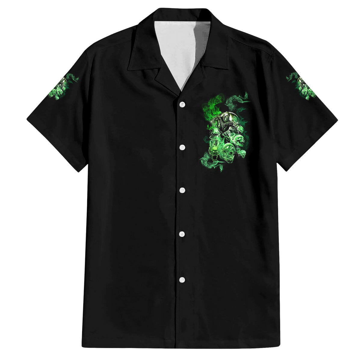 I Am The Storm Skull Family Matching Long Sleeve Bodycon Dress and Hawaiian Shirt - Wonder Print Shop