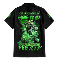 I Am The Storm Skull Family Matching Mermaid Dress and Hawaiian Shirt - Wonder Print Shop