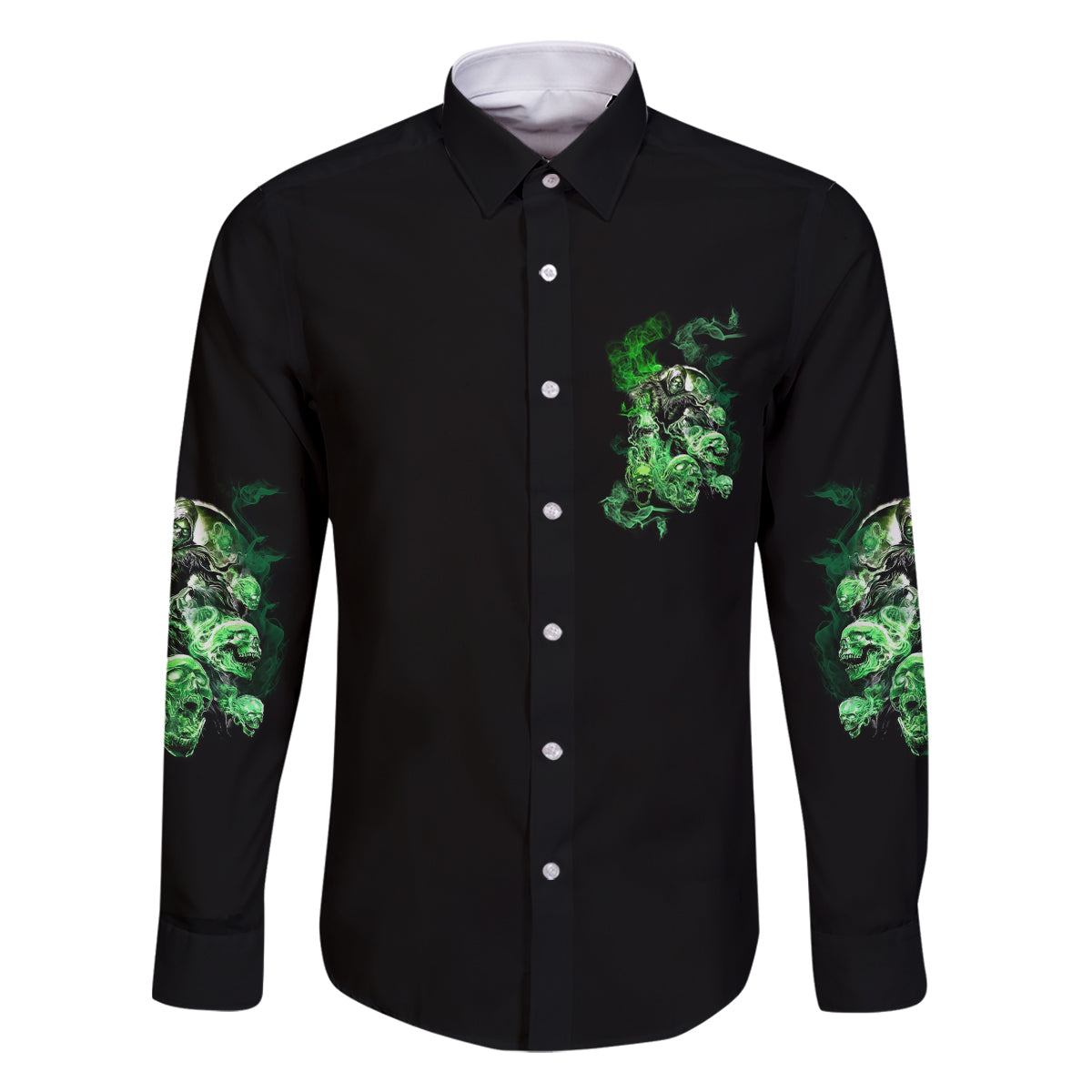 I Am The Storm Skull Family Matching Summer Maxi Dress and Hawaiian Shirt - Wonder Print Shop