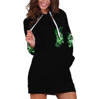 I Am The Storm Skull Hoodie Dress - Wonder Print Shop