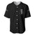 I'm Never Alone Skull Reaper Baseball Jersey - Wonder Print Shop