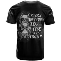 I'm Never Alone Skull Reaper T Shirt - Wonder Print Shop