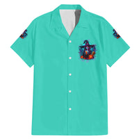 Hocus Pocus Time Witches Halloween Family Matching Mermaid Dress and Hawaiian Shirt - Wonder Print Shop