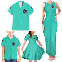 Hocus Pocus Time Witches Halloween Family Matching Tank Maxi Dress and Hawaiian Shirt - Wonder Print Shop