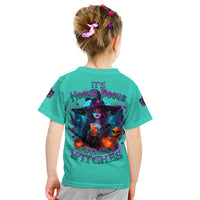 Hocus Pocus Time Witches Halloween Kid T Shirt - Wonder Print Shop