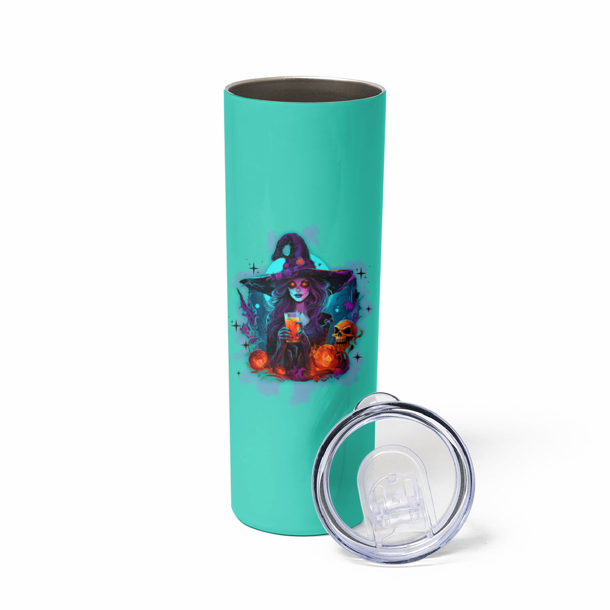 Hocus Pocus Time Witches Halloween Skinny Tumbler - Wonder Print Shop