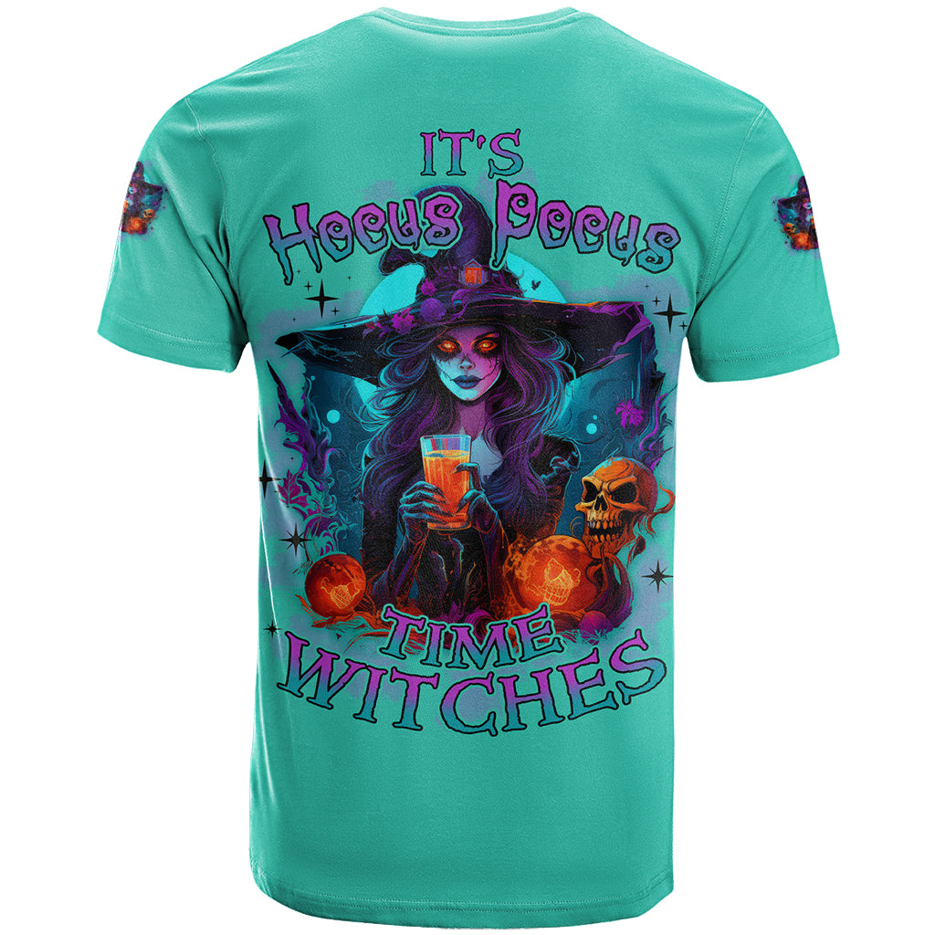 Hocus Pocus Time Witches Halloween T Shirt - Wonder Print Shop