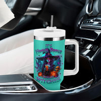 Hocus Pocus Time Witches Halloween Tumbler With Handle - Wonder Print Shop