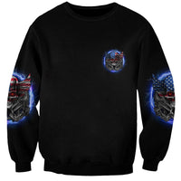 If I'm Too Quiet And Smiling America Skull Wings Sweatshirt - Wonder Print Shop