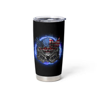 If I'm Too Quiet And Smiling America Skull Wings Tumbler Cup - Wonder Print Shop