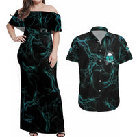 If You Are Shocked By What I Say Couples Matching Off Shoulder Maxi Dress and Hawaiian Shirt - Wonder Print Shop