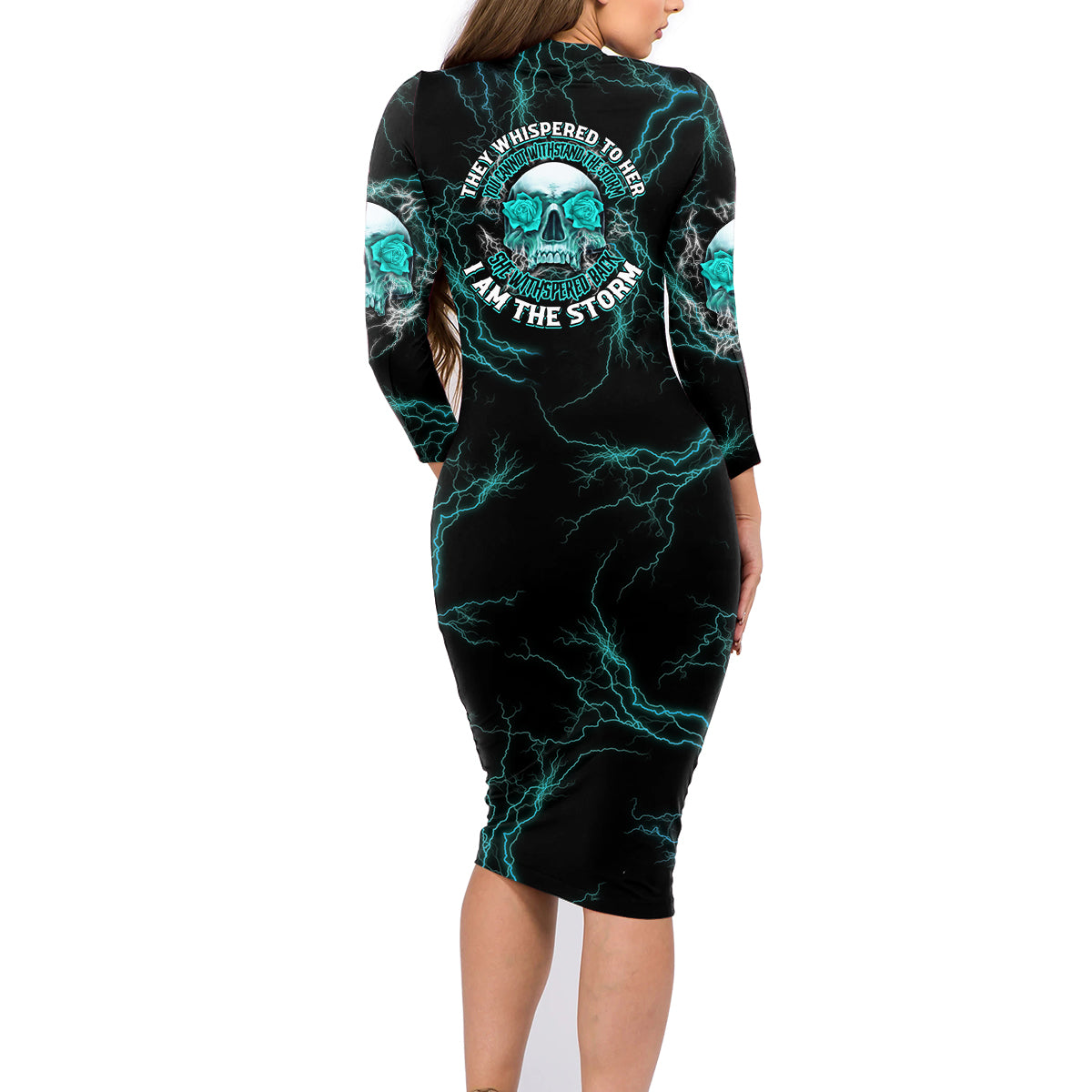 If You Are Shocked By What I Say Family Matching Long Sleeve Bodycon Dress and Hawaiian Shirt - Wonder Print Shop