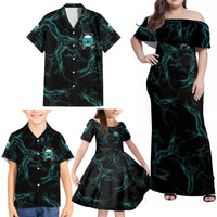 If You Are Shocked By What I Say Family Matching Off Shoulder Maxi Dress and Hawaiian Shirt - Wonder Print Shop
