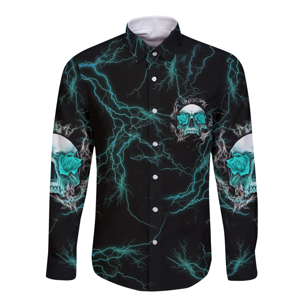 If You Are Shocked By What I Say Long Sleeve Button Shirt - Wonder Print Shop