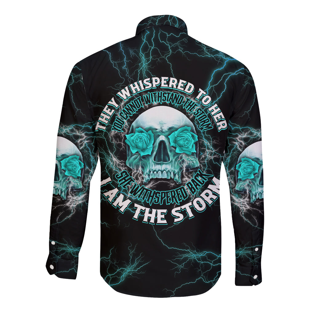 If You Are Shocked By What I Say Long Sleeve Button Shirt - Wonder Print Shop