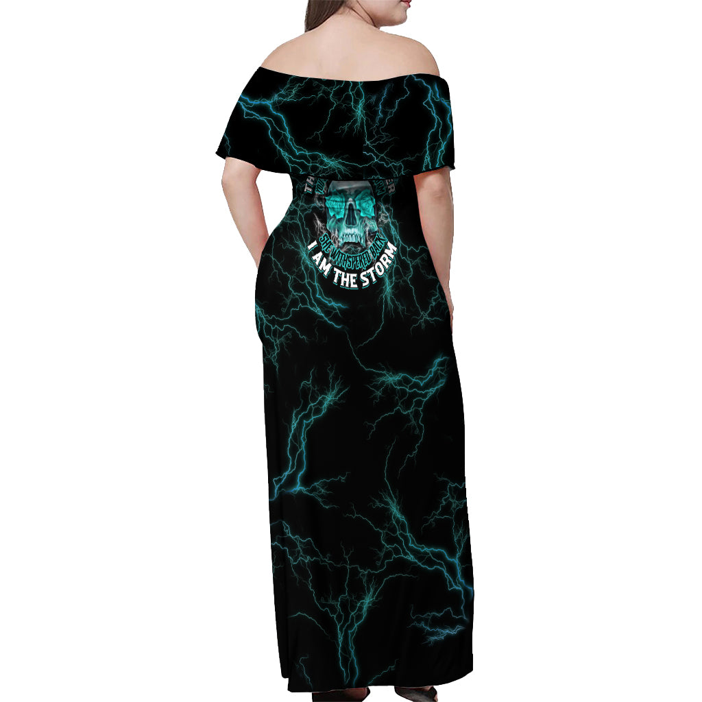 If You Are Shocked By What I Say Off Shoulder Maxi Dress - Wonder Print Shop
