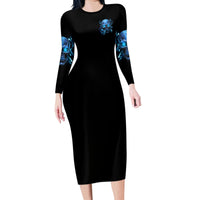 If You Are Shocked By What I Say Family Matching Long Sleeve Bodycon Dress and Hawaiian Shirt - Wonder Print Shop