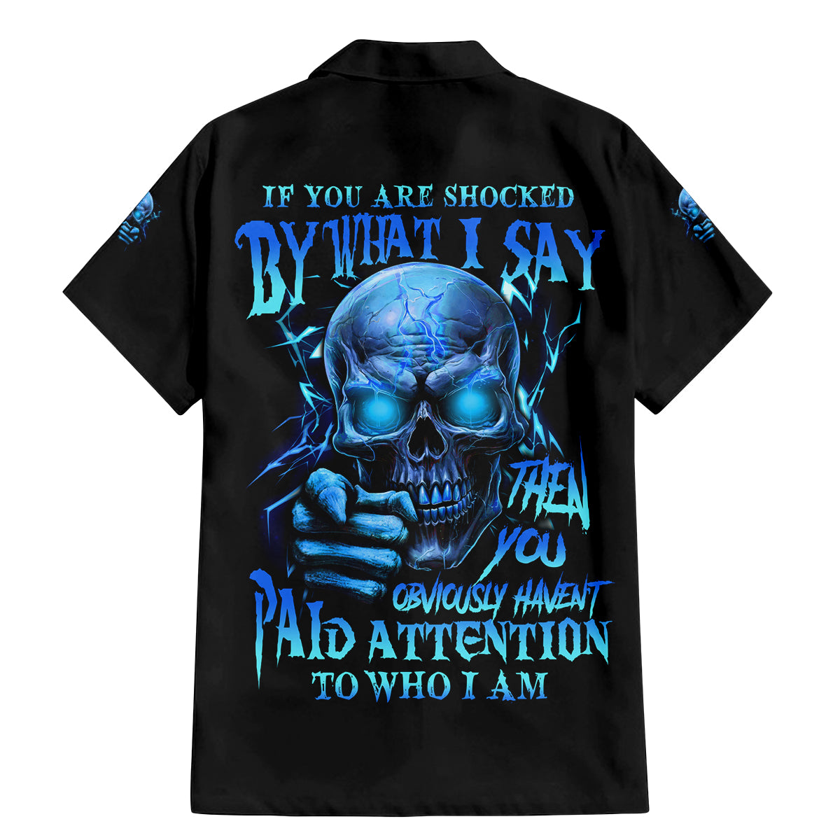 If You Are Shocked By What I Say Family Matching Mermaid Dress and Hawaiian Shirt - Wonder Print Shop