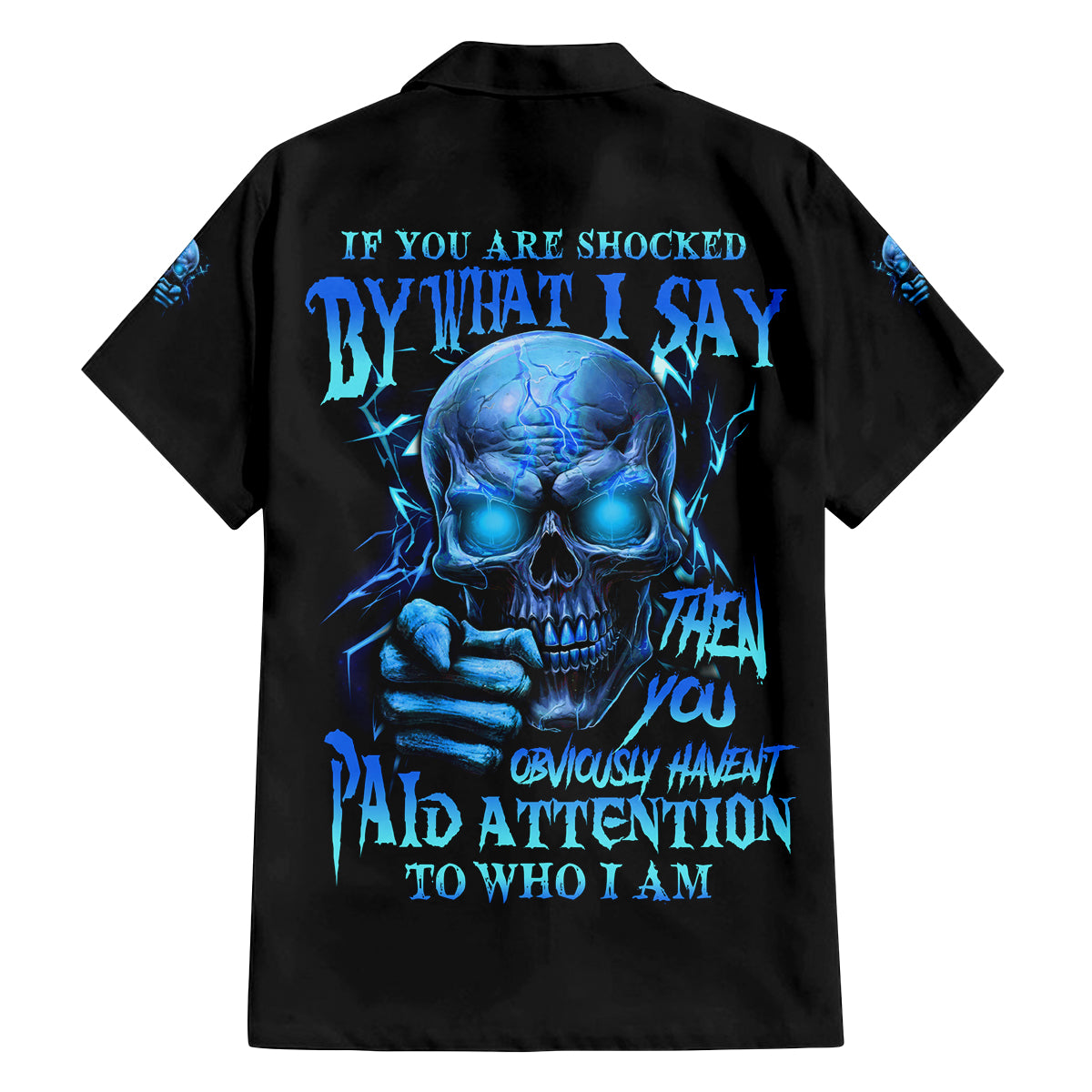 If You Are Shocked By What I Say Family Matching Off Shoulder Maxi Dress and Hawaiian Shirt - Wonder Print Shop