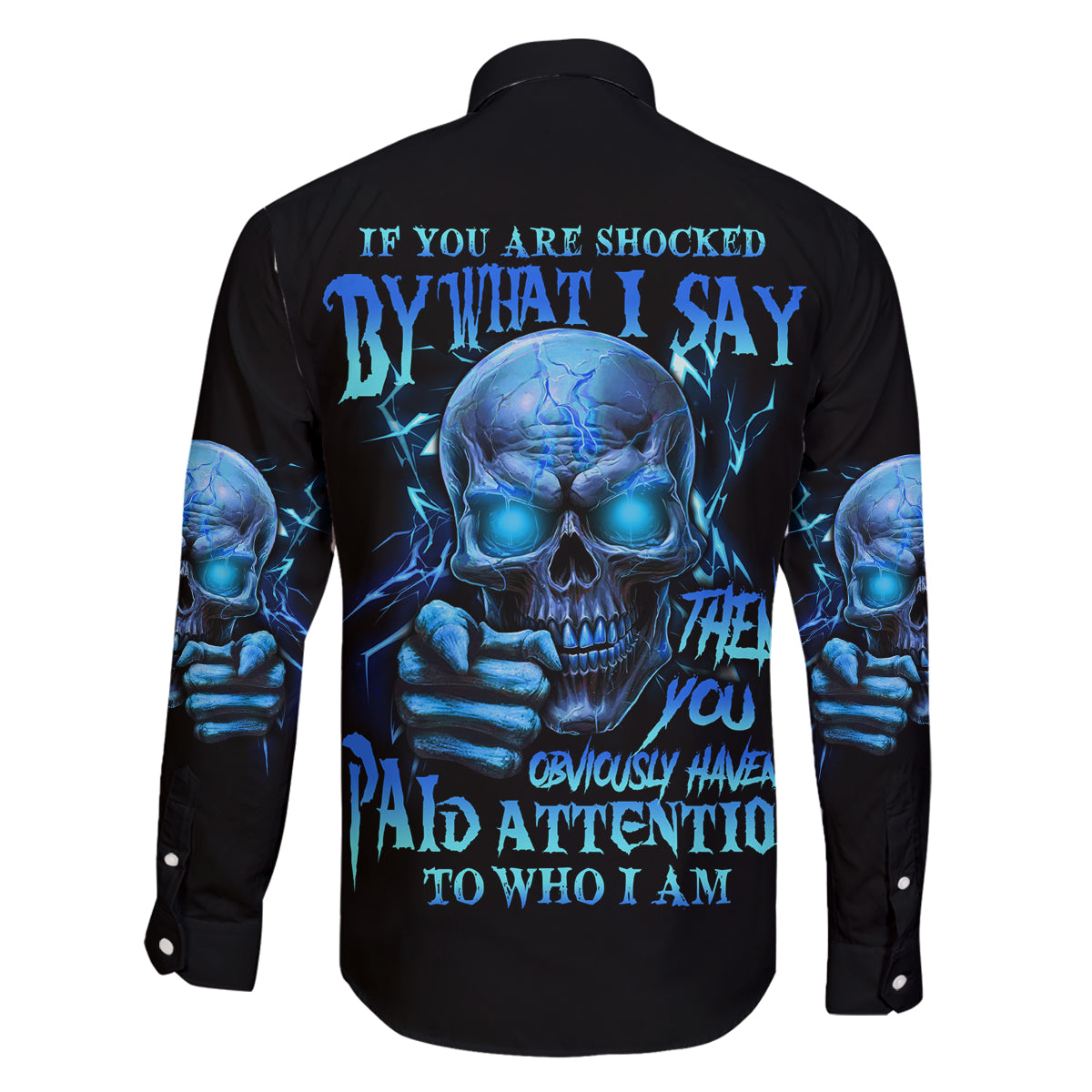 If You Are Shocked By What I Say Family Matching Off Shoulder Maxi Dress and Hawaiian Shirt - Wonder Print Shop