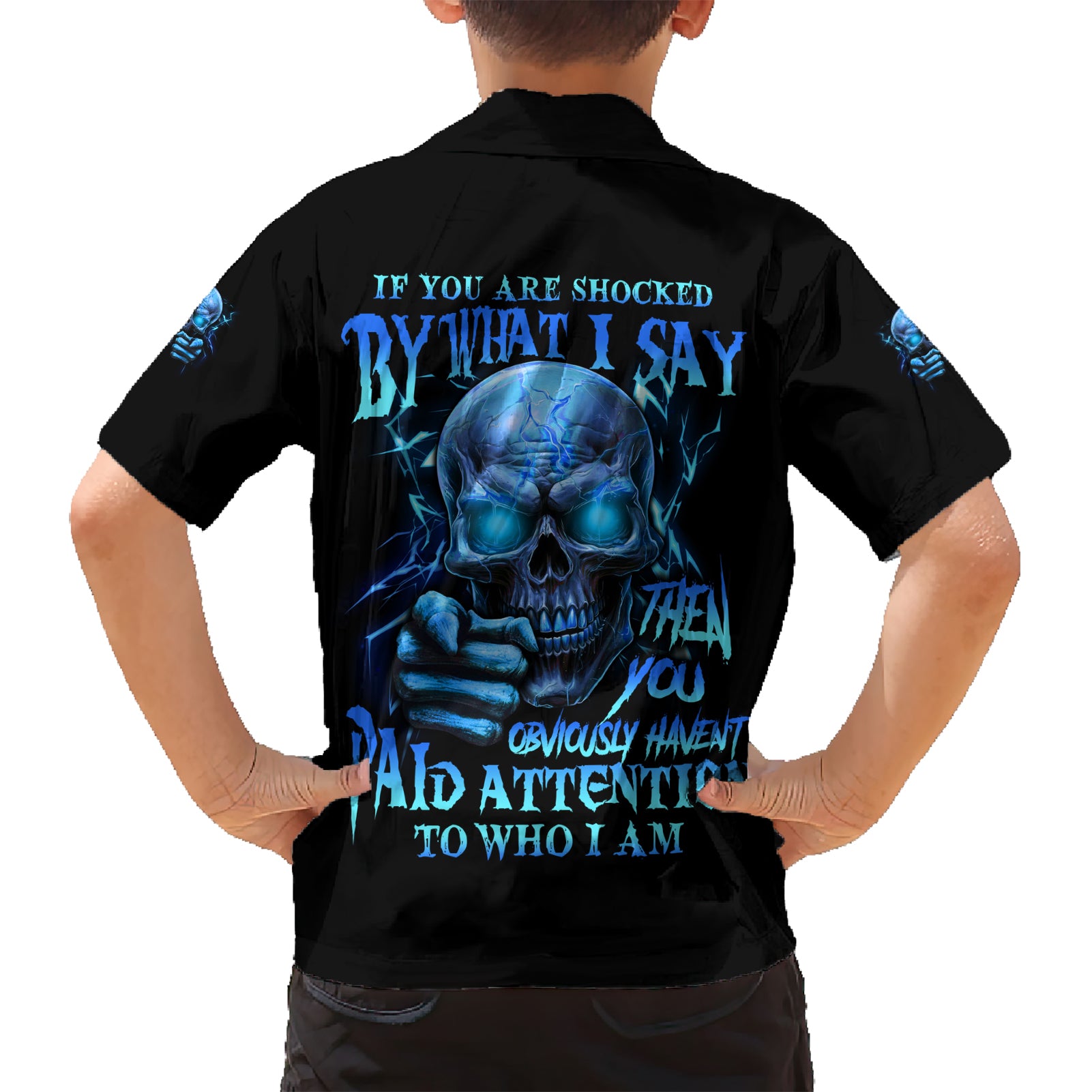 If You Are Shocked By What I Say Kid Hawaiian Shirt - Wonder Print Shop