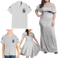 I Can't Go To Hell Reaper Skull Family Matching Off Shoulder Maxi Dress and Hawaiian Shirt - Wonder Print Shop