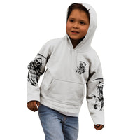 I Can't Go To Hell Reaper Skull Kid Hoodie - Wonder Print Shop