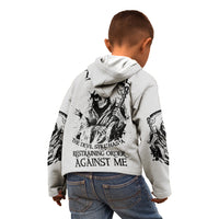 I Can't Go To Hell Reaper Skull Kid Hoodie - Wonder Print Shop