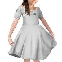 I Can't Go To Hell Reaper Skull Kid Short Sleeve Dress - Wonder Print Shop