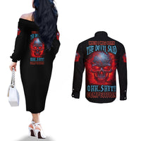 when-i-was-born-fire-skull-couples-matching-off-the-shoulder-long-sleeve-dress-and-long-sleeve-button-shirt