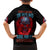 When I Was Born Fire Skull Family Matching Summer Maxi Dress and Hawaiian Shirt - Wonder Print Shop