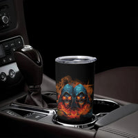 I Have 3 Sides Skull Reaper Tumbler Cup - Wonder Print Shop