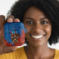 Bes AirPods Case Ancient Egyptian Hieroglyphs and Sacred Symbols Ancient Myth - Wonder Print Shop