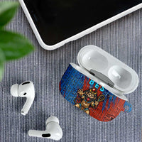 Bes AirPods Case Ancient Egyptian Hieroglyphs and Sacred Symbols Ancient Myth - Wonder Print Shop
