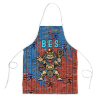 Bes Apron Ancient Egyptian Hieroglyphs and Sacred Symbols Ancient Myth - Wonder Print Shop