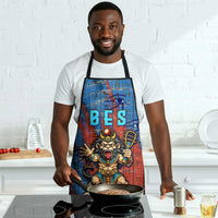 Bes Apron Ancient Egyptian Hieroglyphs and Sacred Symbols Ancient Myth - Wonder Print Shop