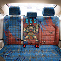 Bes Back Car Seat Cover Ancient Egyptian Hieroglyphs and Sacred Symbols Ancient Myth - Wonder Print Shop