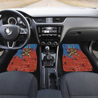 Bes Car Mats Ancient Egyptian Hieroglyphs and Sacred Symbols Ancient Myth - Wonder Print Shop