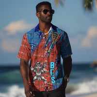 Bes Hawaiian Shirt Ancient Egyptian Hieroglyphs and Sacred Symbols Ancient Myth - Wonder Print Shop