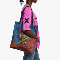 Bes Tote Bag Ancient Egyptian Hieroglyphs and Sacred Symbols Ancient Myth - Wonder Print Shop