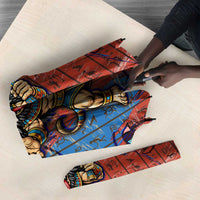 Bes Umbrella Ancient Egyptian Hieroglyphs and Sacred Symbols Ancient Myth - Wonder Print Shop