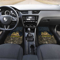 Geb Car Mats Ancient Egyptian Cracked Earth and Wheat Illustration Egyptian Earth God - Wonder Print Shop