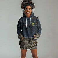 Geb Hoodie Dress Ancient Egyptian Cracked Earth and Wheat Illustration Egyptian Earth God - Wonder Print Shop