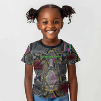 Geb Ancient Egyptian Kid T shirt with Serpent Throne and Snake Skin Texture Egyptian Earth God Tribute - Wonder Print Shop