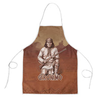 Geronimo Native American Apron Rifle and Desert Landscape Native American Warrior - Wonder Print Shop