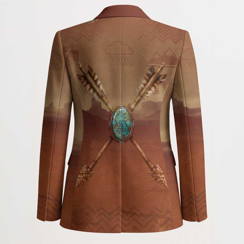 Geronimo Native American Blazer Rifle and Desert Landscape Native American Warrior - Wonder Print Shop