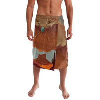 Geronimo Native American Lavalava Rifle and Desert Landscape Native American Warrior - Wonder Print Shop